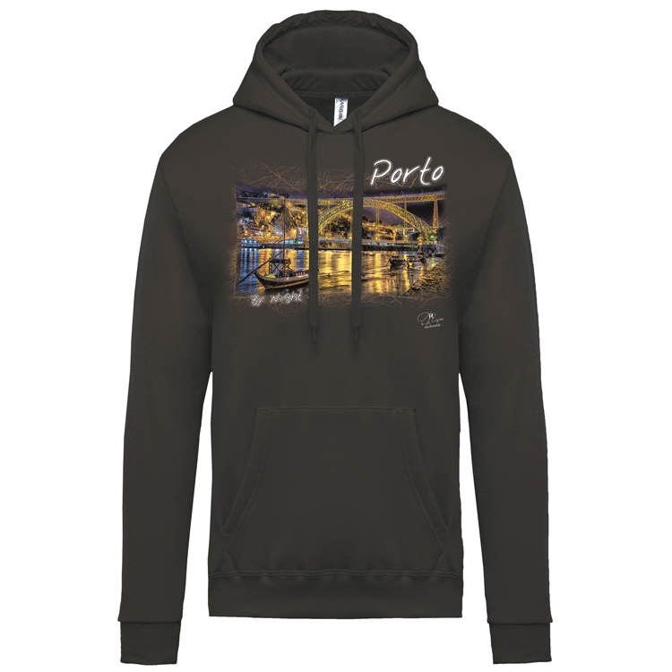 Sweatshirt Kariban com Capuz Porto by Night