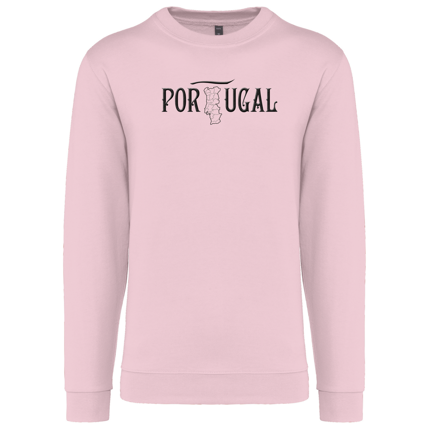 Sweatshirt Kariban sem Capuz Mapa de Portugal