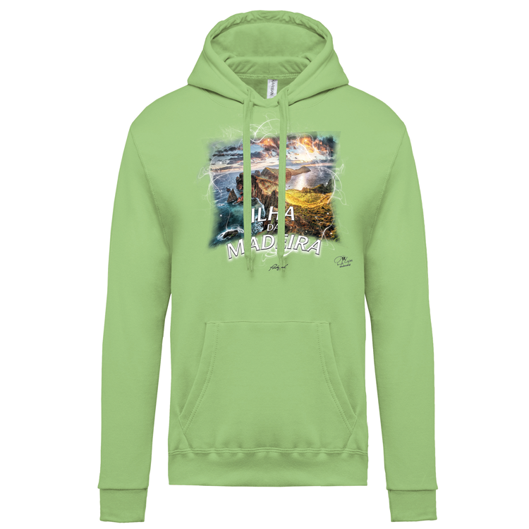 Sweatshirt Kariban com Capuz Ponta de São Lourenço