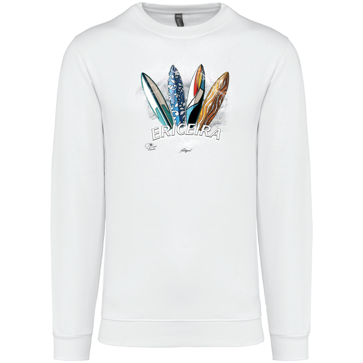 Sweatshirt Kariban sem Capuz Surfboards Ericeira