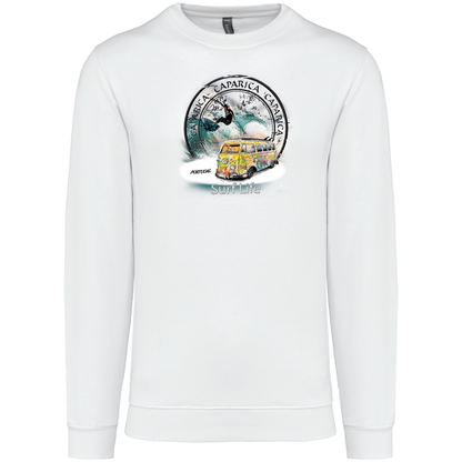 Sweatshirt Kariban sem Capuz Surf Life Caparica