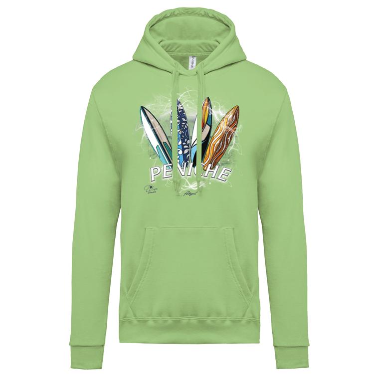 Sweatshirt Kariban com Capuz Surfboards Peniche