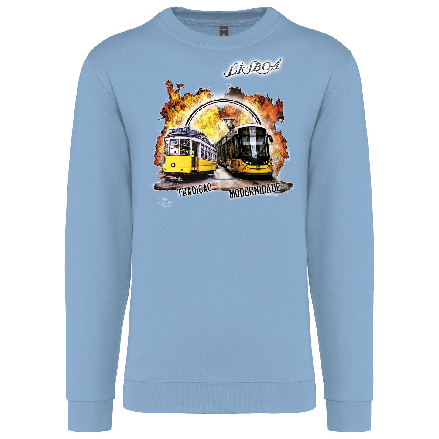 Sweatshirt Kariban sem Capuz Tradição e Modernidade