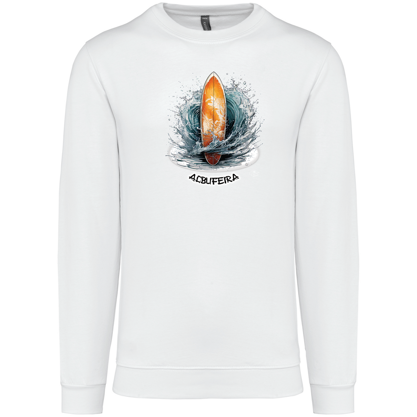 Sweatshirt Kariban sem Capuz Prancha Albufeira