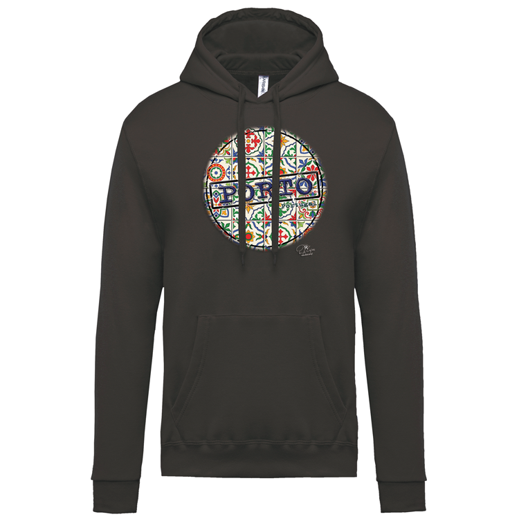 Sweatshirt Kariban com Capuz Pin Porto
