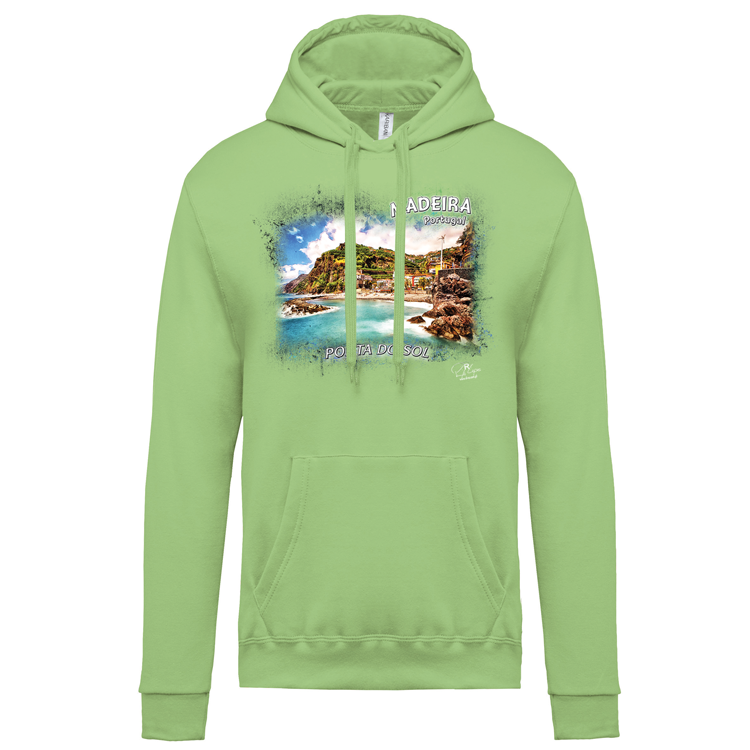 Sweatshirt Kariban com Capuz Ponta do Sol