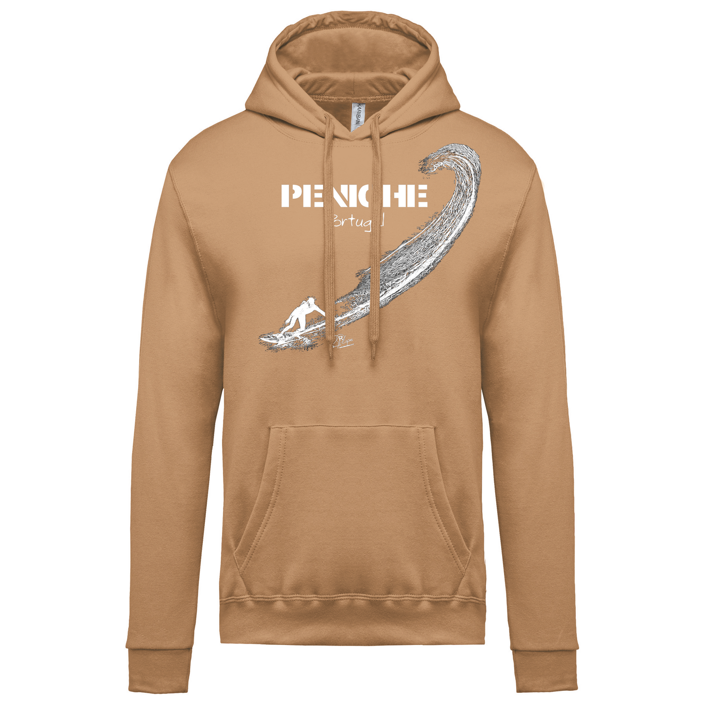 Sweatshirt Kariban com Capuz Surf Peniche