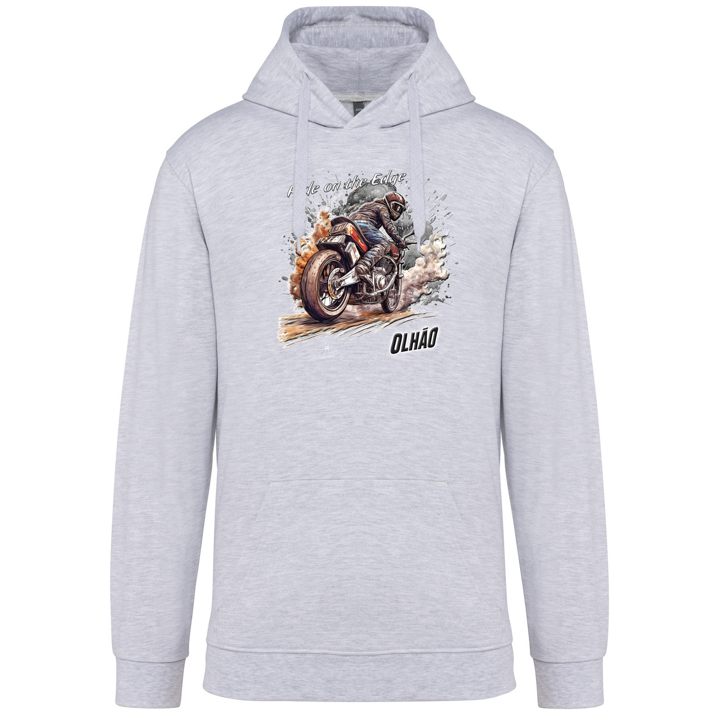 Sweatshirt Kariban com Capuz Ride on the Edge Olhão