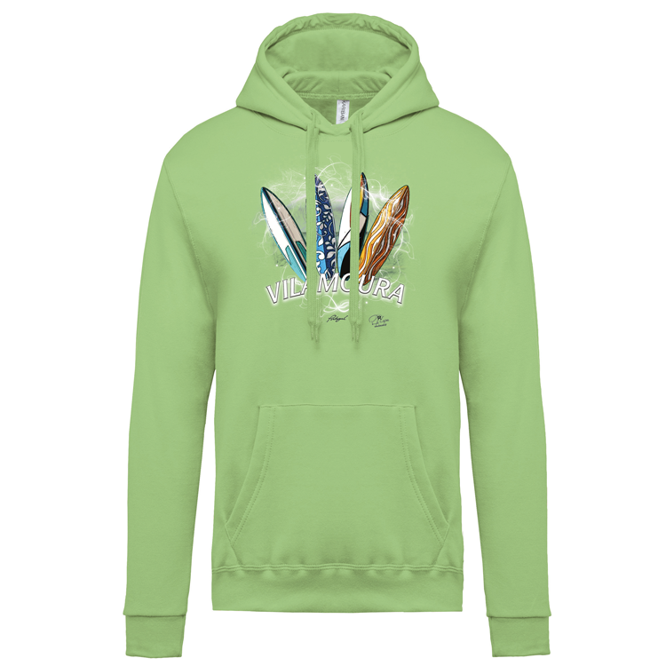 Sweatshirt Kariban com Capuz Surfboards Vilamoura