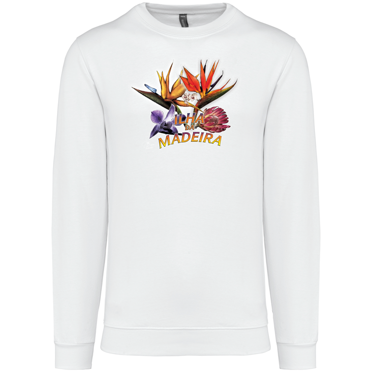 Sweatshirt Kariban sem Capuz Estrelícias