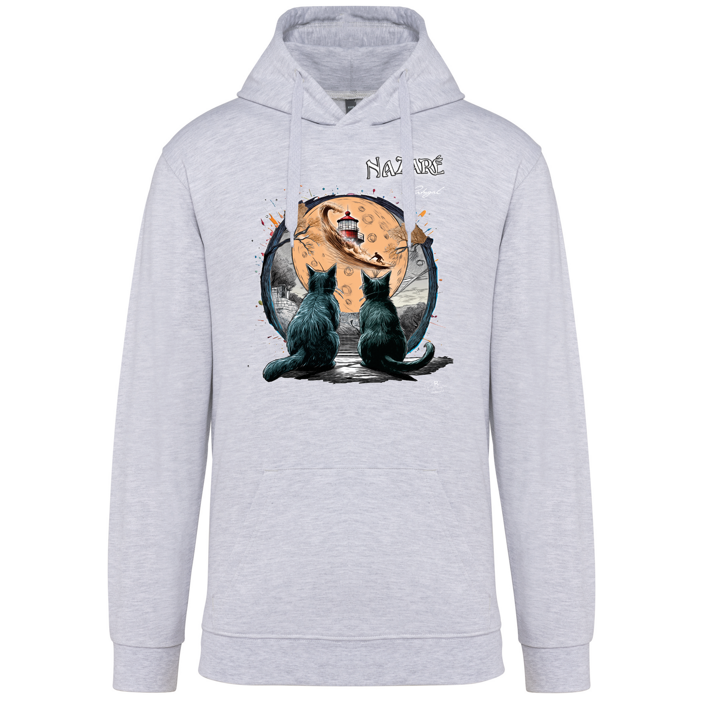 Sweatshirt Kariban com Capuz Luar Nazaré