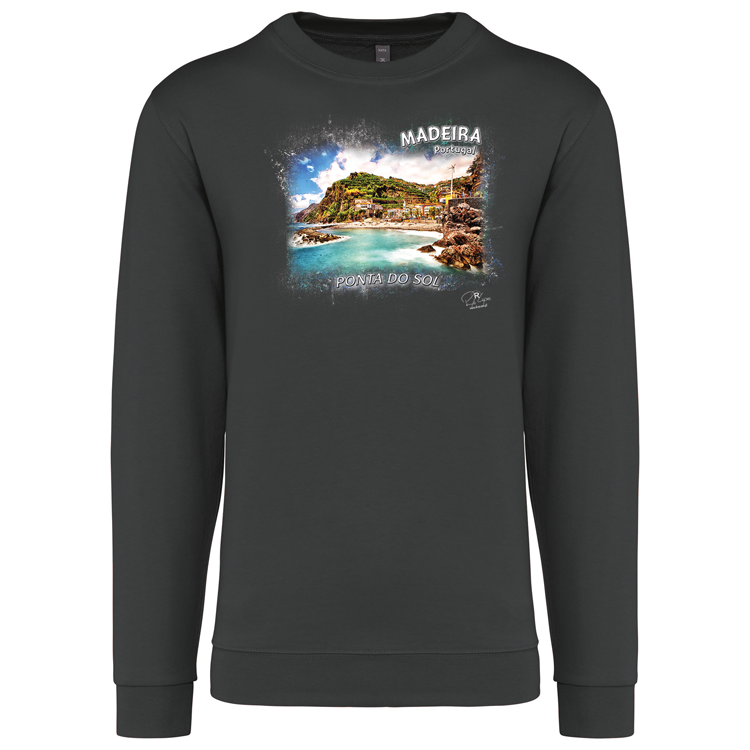 Sweatshirt Kariban sem Capuz Ponta do Sol