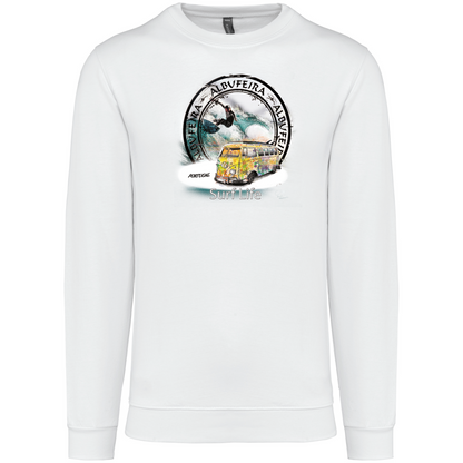 Sweatshirt Kariban sem Capuz Surf Life Albufeira