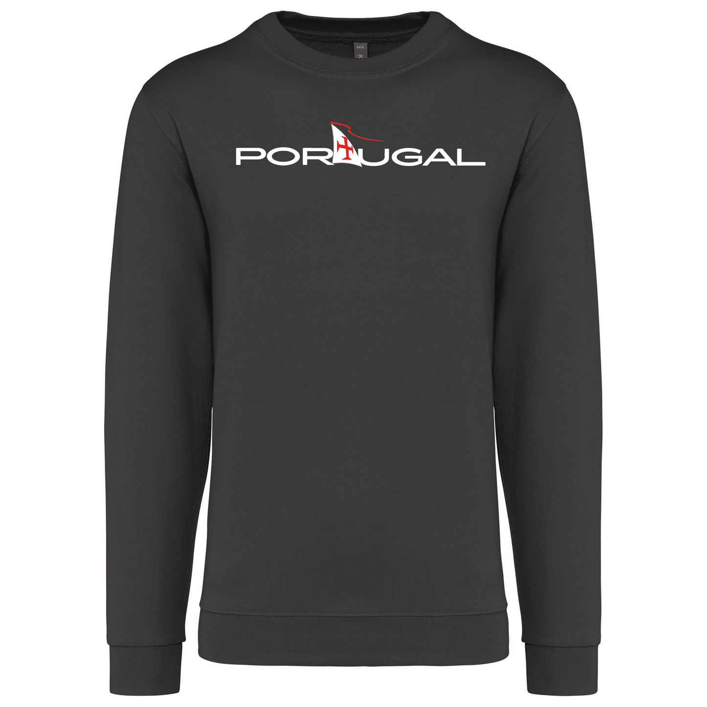 Sweatshirt Kariban sem Capuz Vela