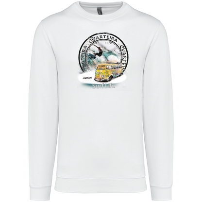 Sweatshirt Kariban sem Capuz Surf Life Quarteira