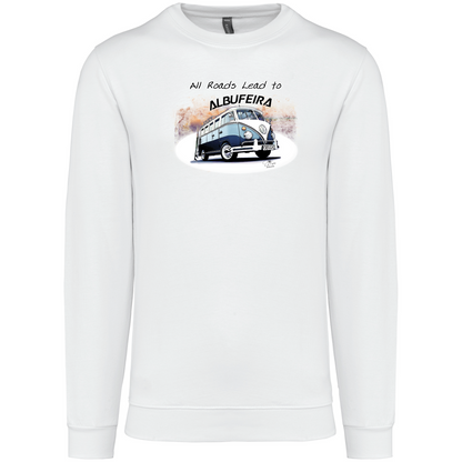 Sweatshirt Kariban sem Capuz All Roads Lead to Albufeira