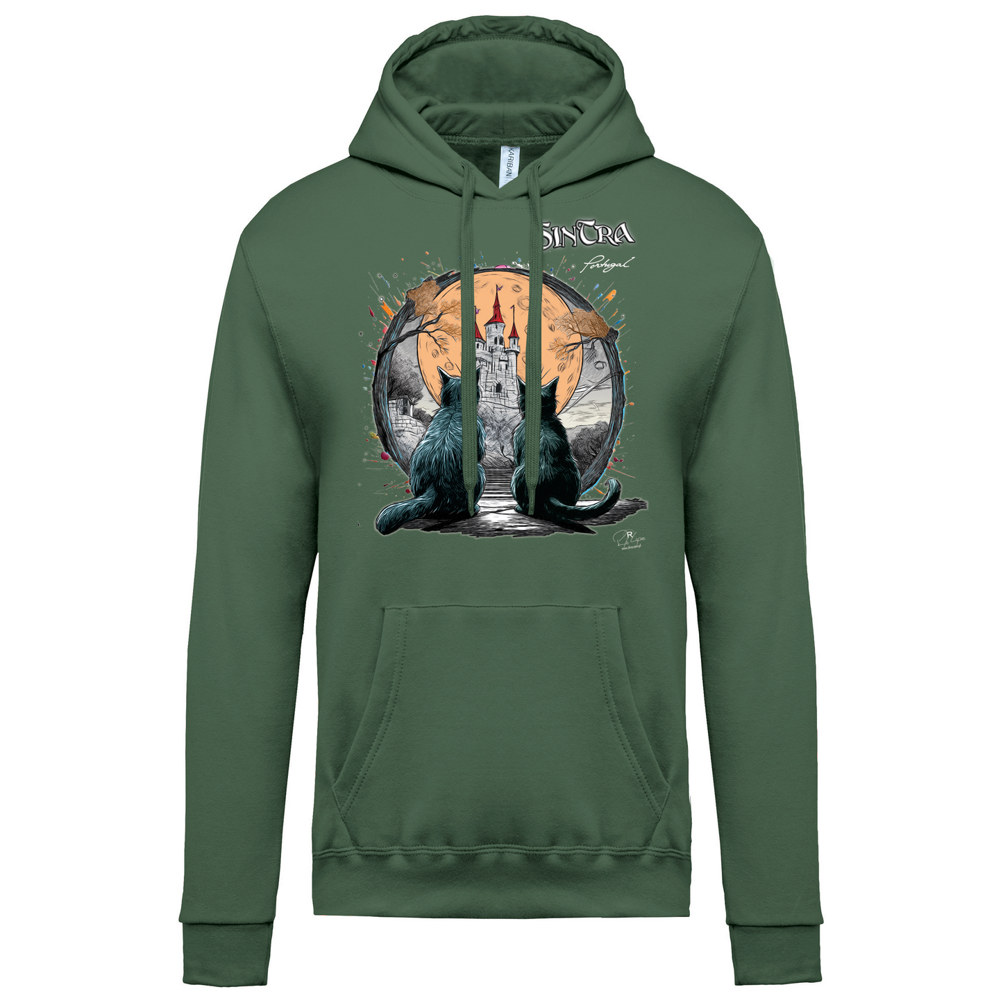 Sweatshirt Kariban com Capuz Luar Sintra