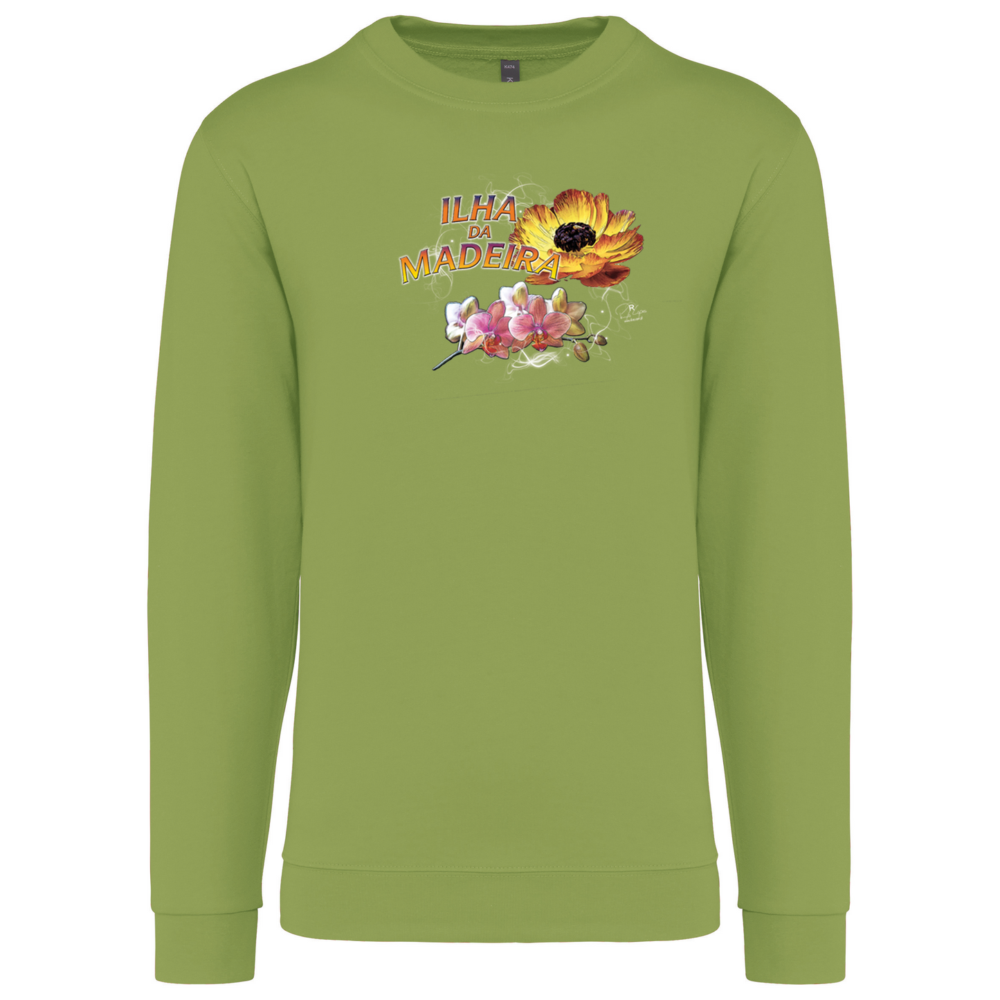 Sweatshirt Kariban sem Capuz Madeira Flowers