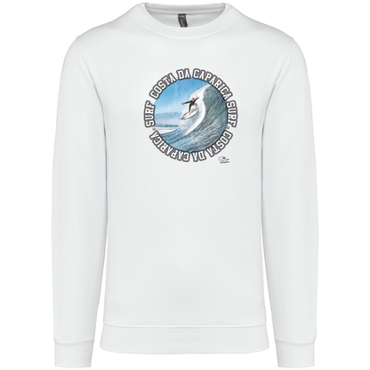Sweatshirt Kariban sem Capuz Monster Waves 2 Costa da Caparica