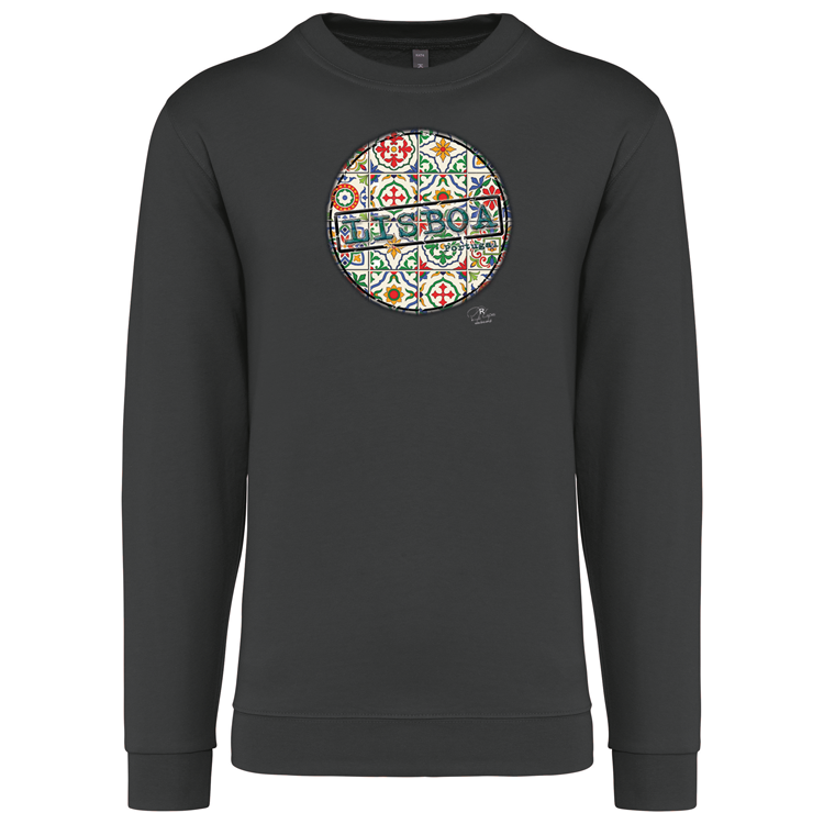 Sweatshirt Kariban sem Capuz Pin Lisboa