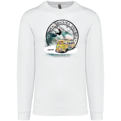 Sweatshirt Kariban sem Capuz Surf Life Ericeira