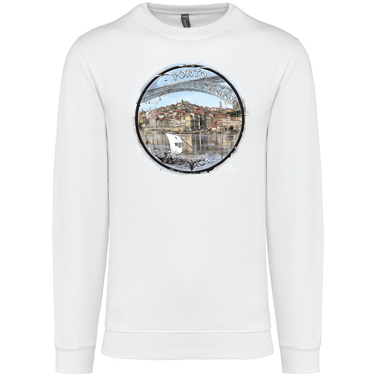 Sweatshirt Kariban sem Capuz Selo Porto