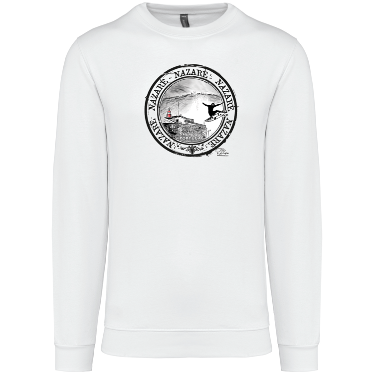 Sweatshirt Kariban sem Capuz Selo Nazaré
