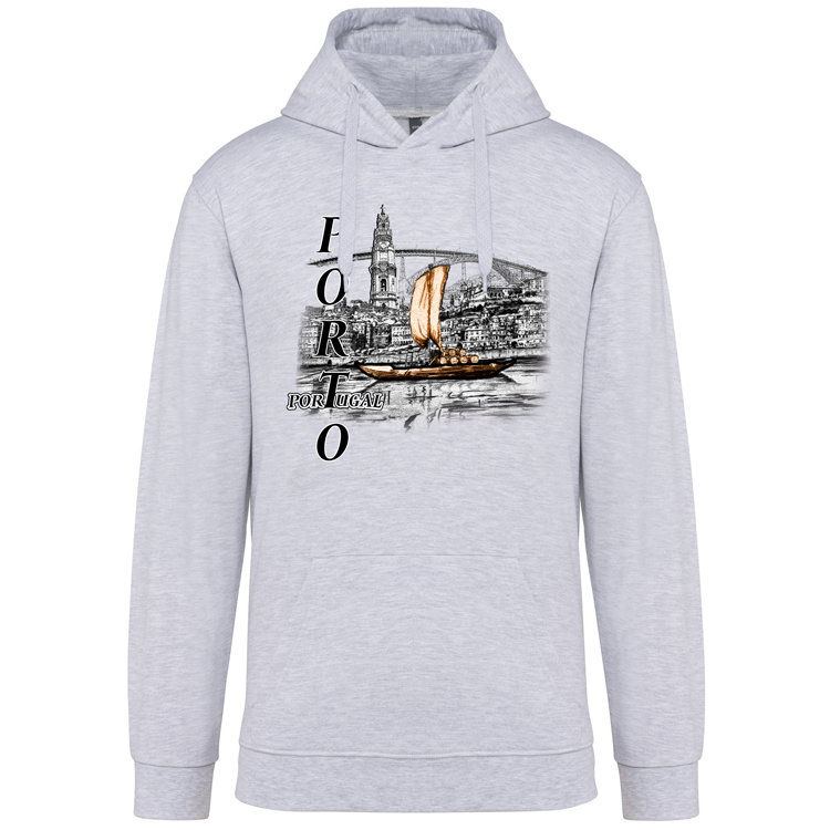Sweatshirt Kariban com Capuz Ribeira