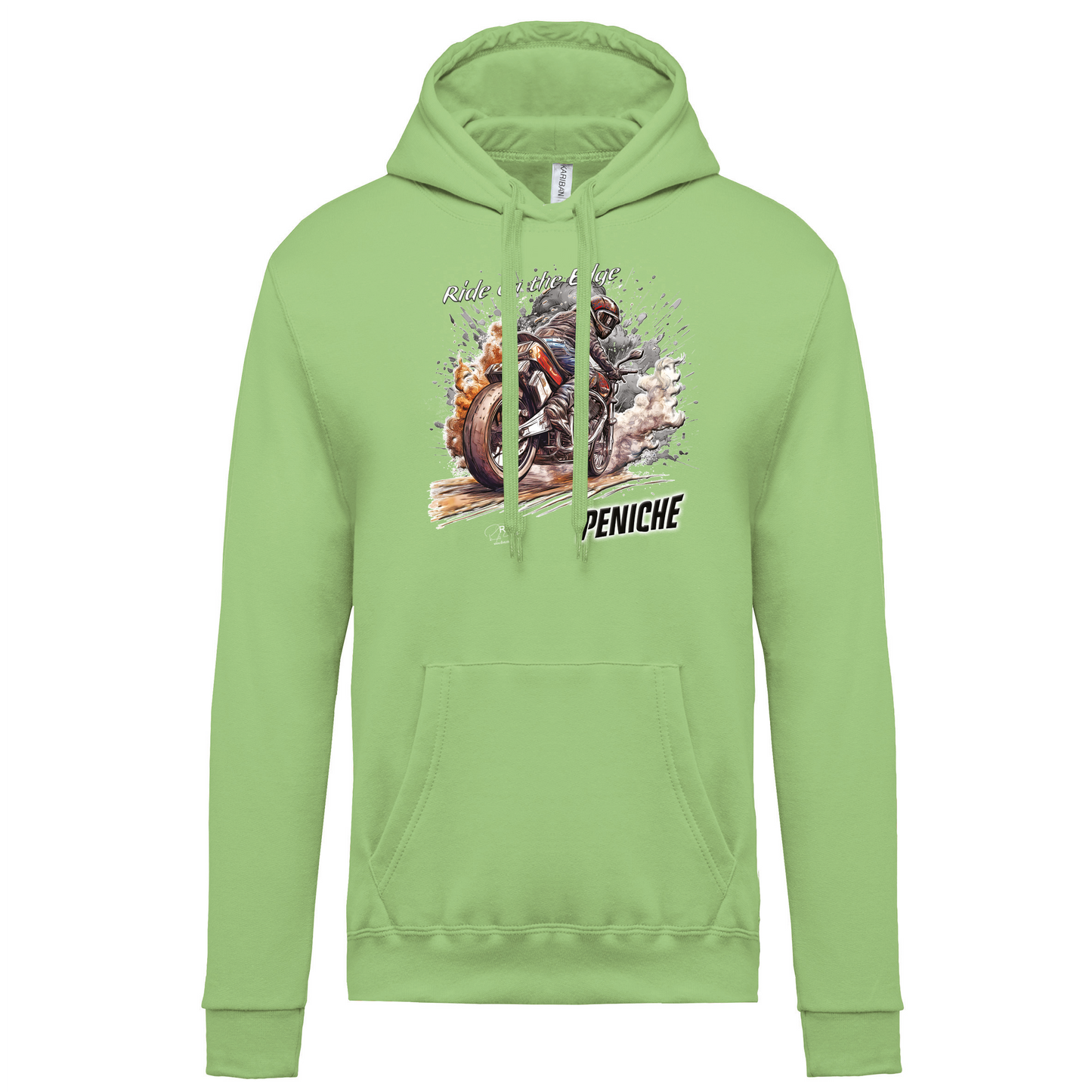 Sweatshirt Kariban com Capuz Ride on the Edge Peniche
