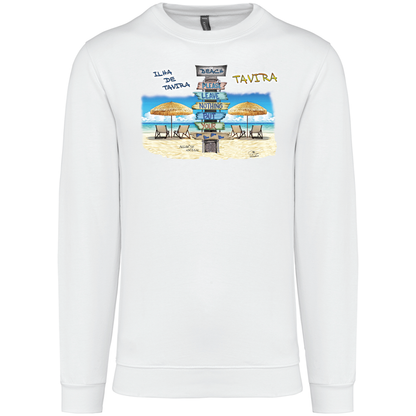 Sweatshirt Kariban sem Capuz Pegadas Tavira