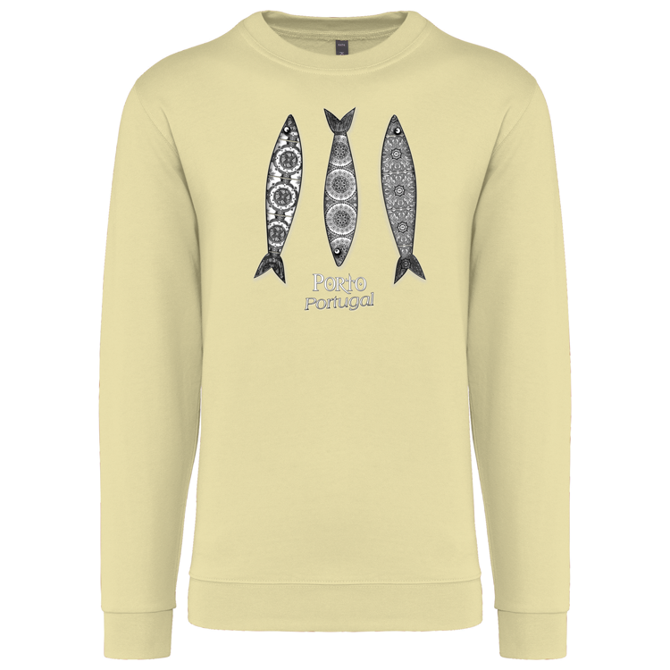 Sweatshirt Kariban sem Capuz 3 Sardinhas Porto