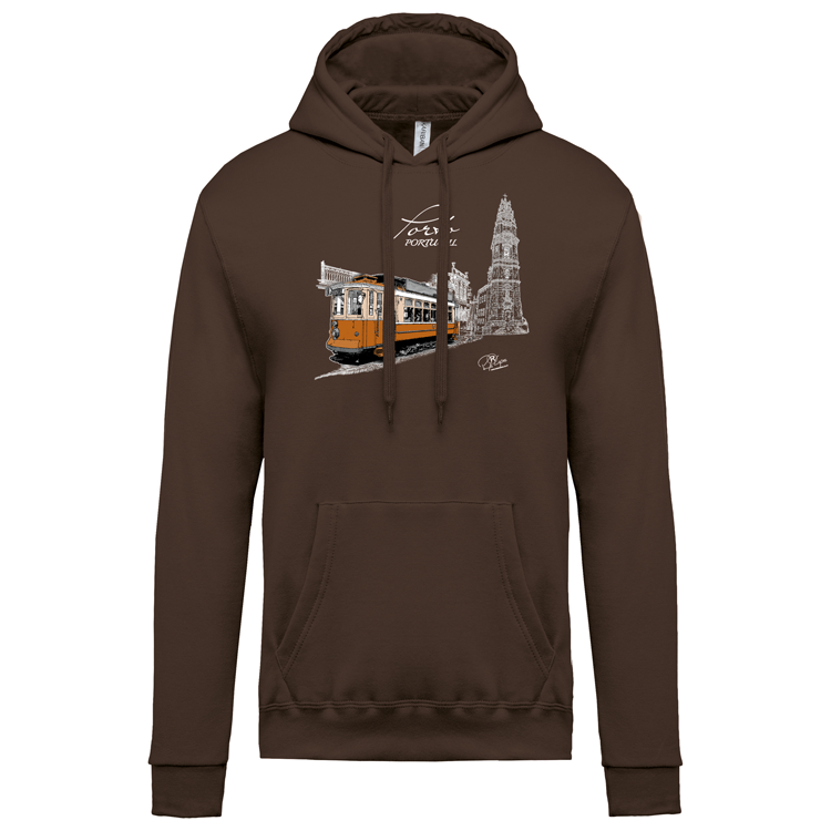 Sweatshirt Kariban com Capuz Clérigos
