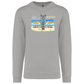 Sweatshirt Kariban sem Capuz Pegadas Albufeira