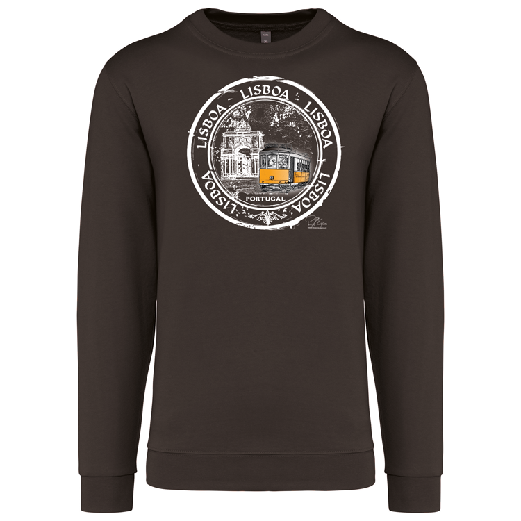 Sweatshirt Kariban sem Capuz Selo 1