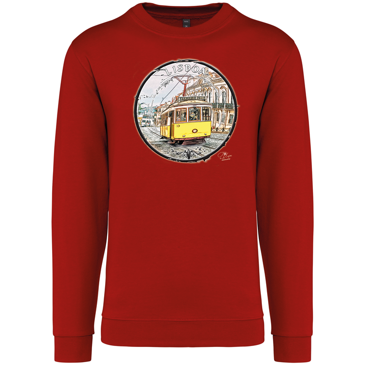 Sweatshirt Kariban sem Capuz Calçada do Combro