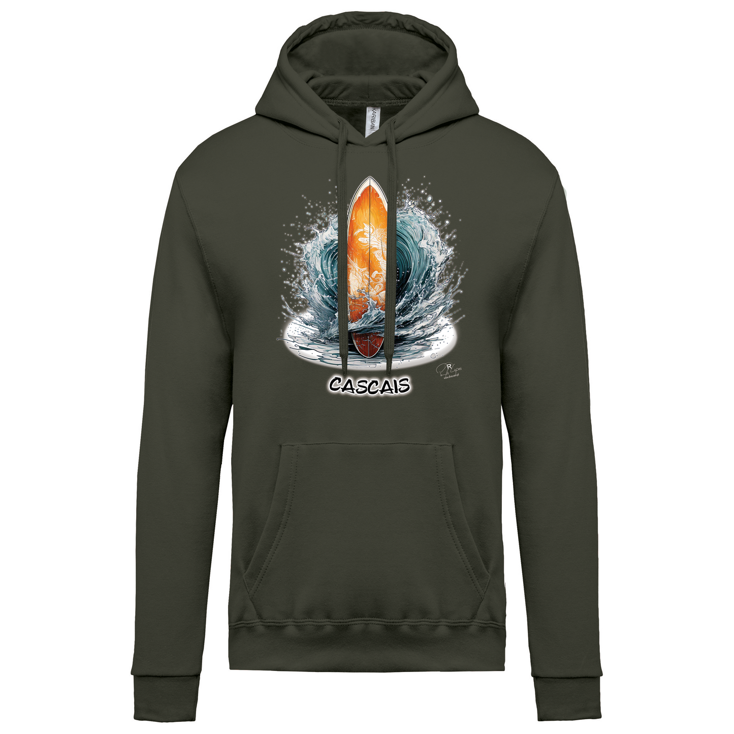 Sweatshirt Kariban com Capuz Prancha Cascais