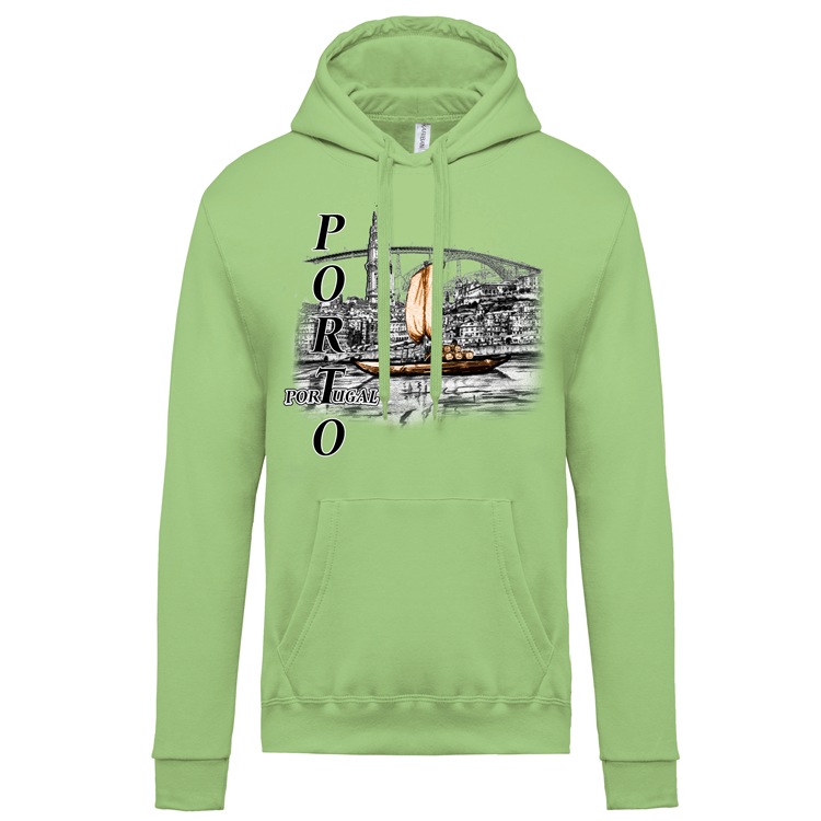 Sweatshirt Kariban com Capuz Ribeira