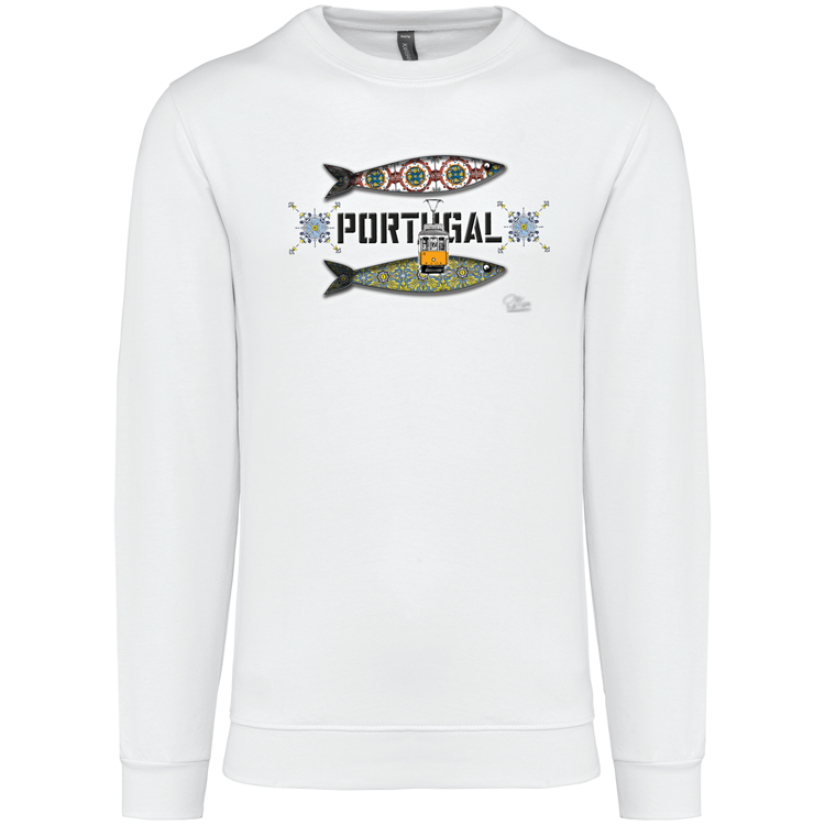 Sweatshirt Kariban sem Capuz Duas Sardinhas Coimbra