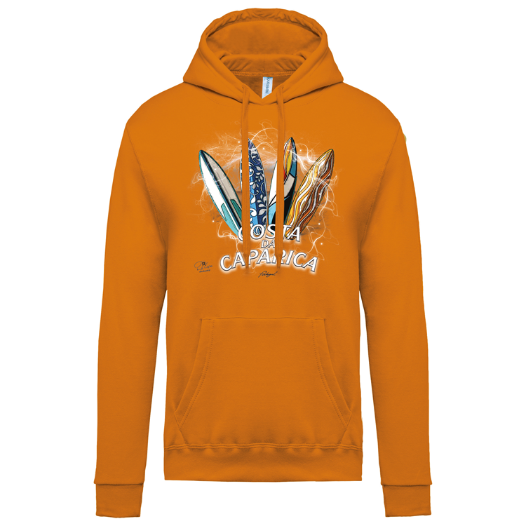 Sweatshirt Kariban com Capuz Surfboards Caparica