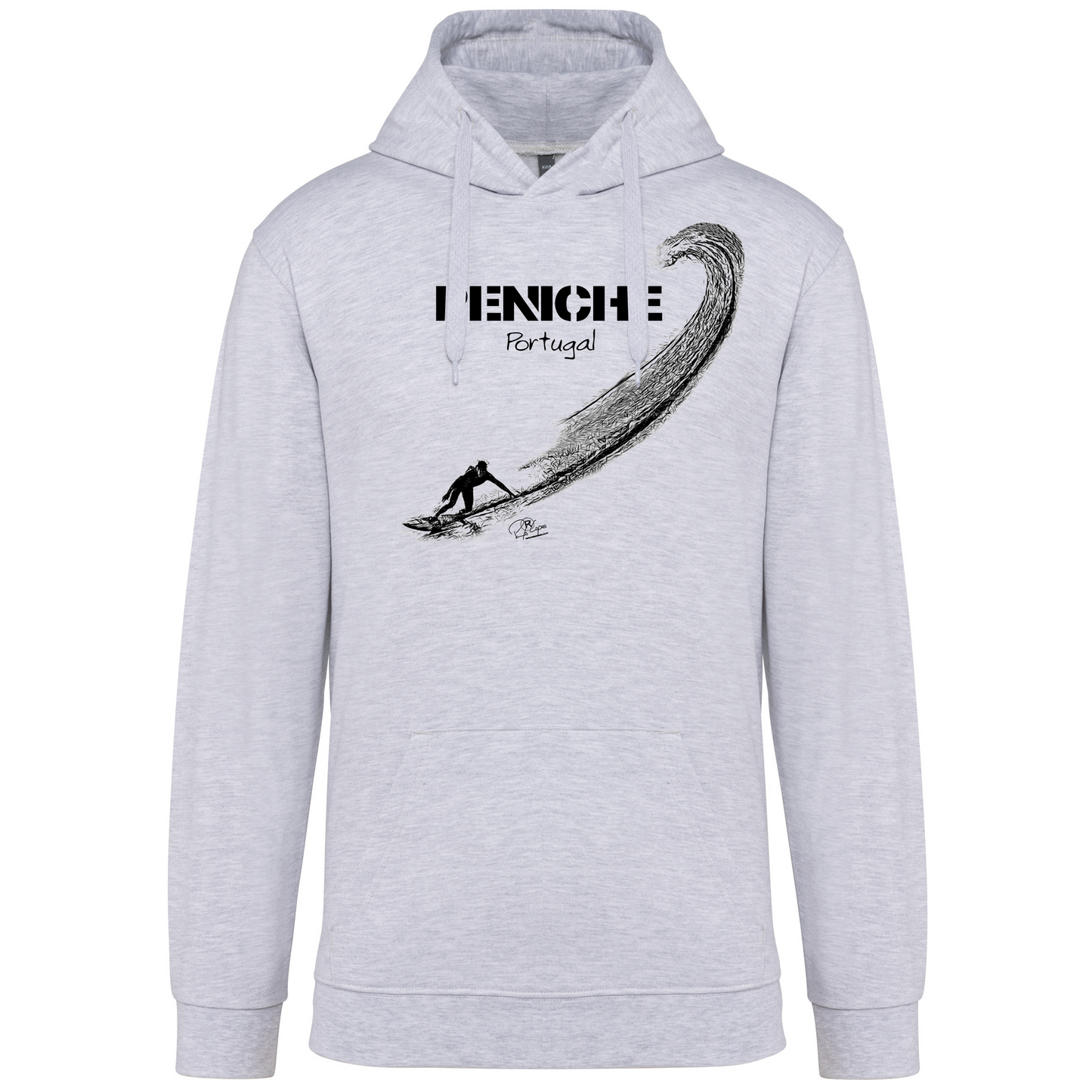 Sweatshirt Kariban com Capuz Surf Peniche