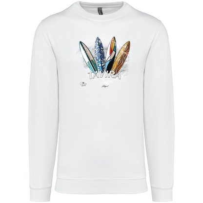 Sweatshirt Kariban sem Capuz Surfboards Tavira
