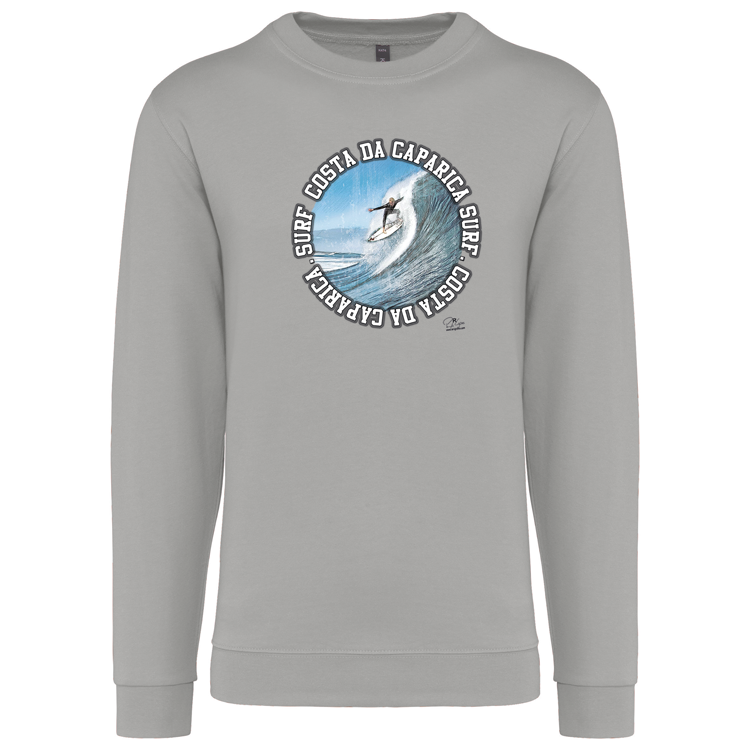 Sweatshirt Kariban sem Capuz Monster Waves 2 Costa da Caparica