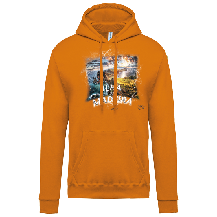 Sweatshirt Kariban com Capuz Ponta de São Lourenço