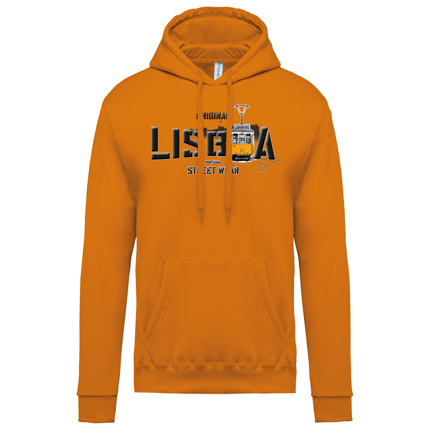Sweatshirt Kariban com Capuz Original Lisboa