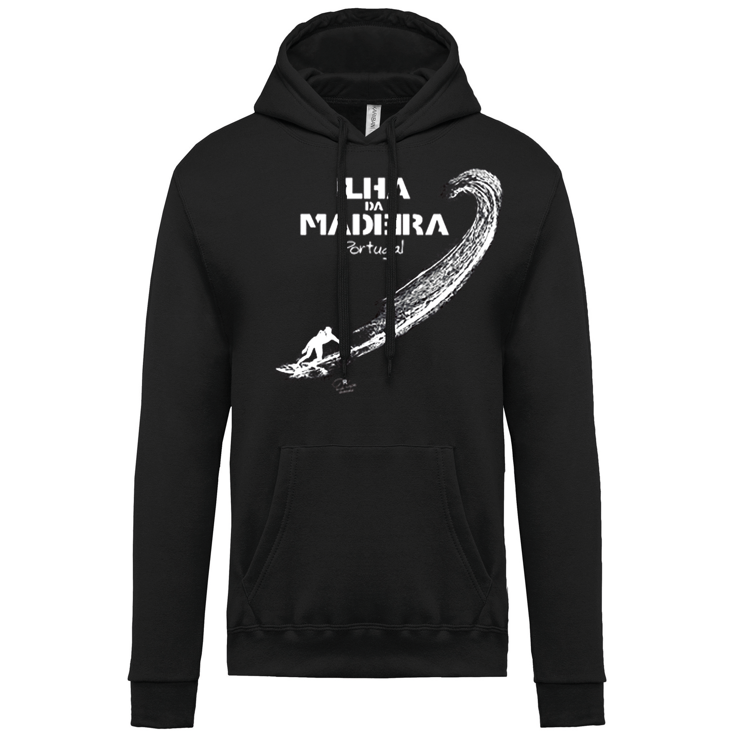 Sweatshirt Kariban com Capuz Surf Ilha da Madeira
