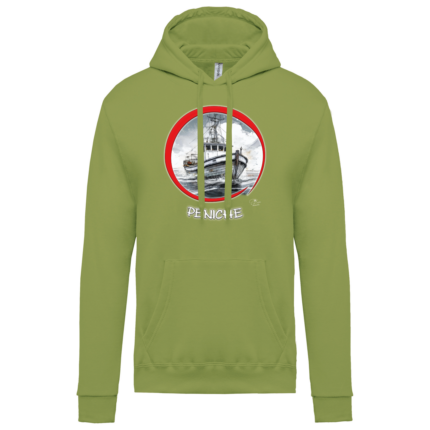Sweatshirt Kariban com Capuz Traineira Peniche