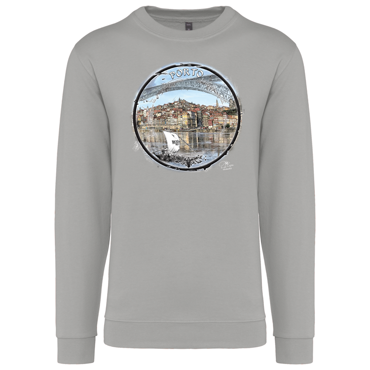 Sweatshirt Kariban sem Capuz Selo Porto