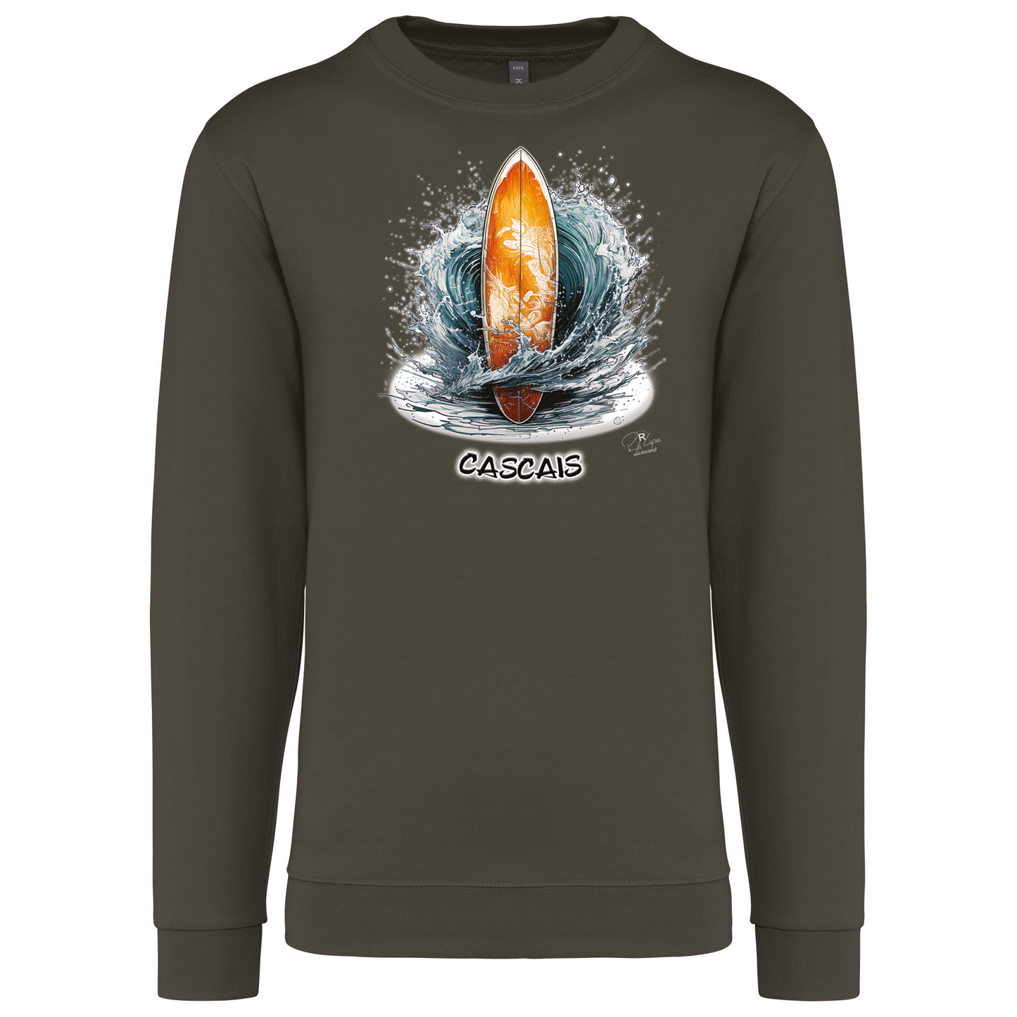 Sweatshirt Kariban sem Capuz Prancha Cascais
