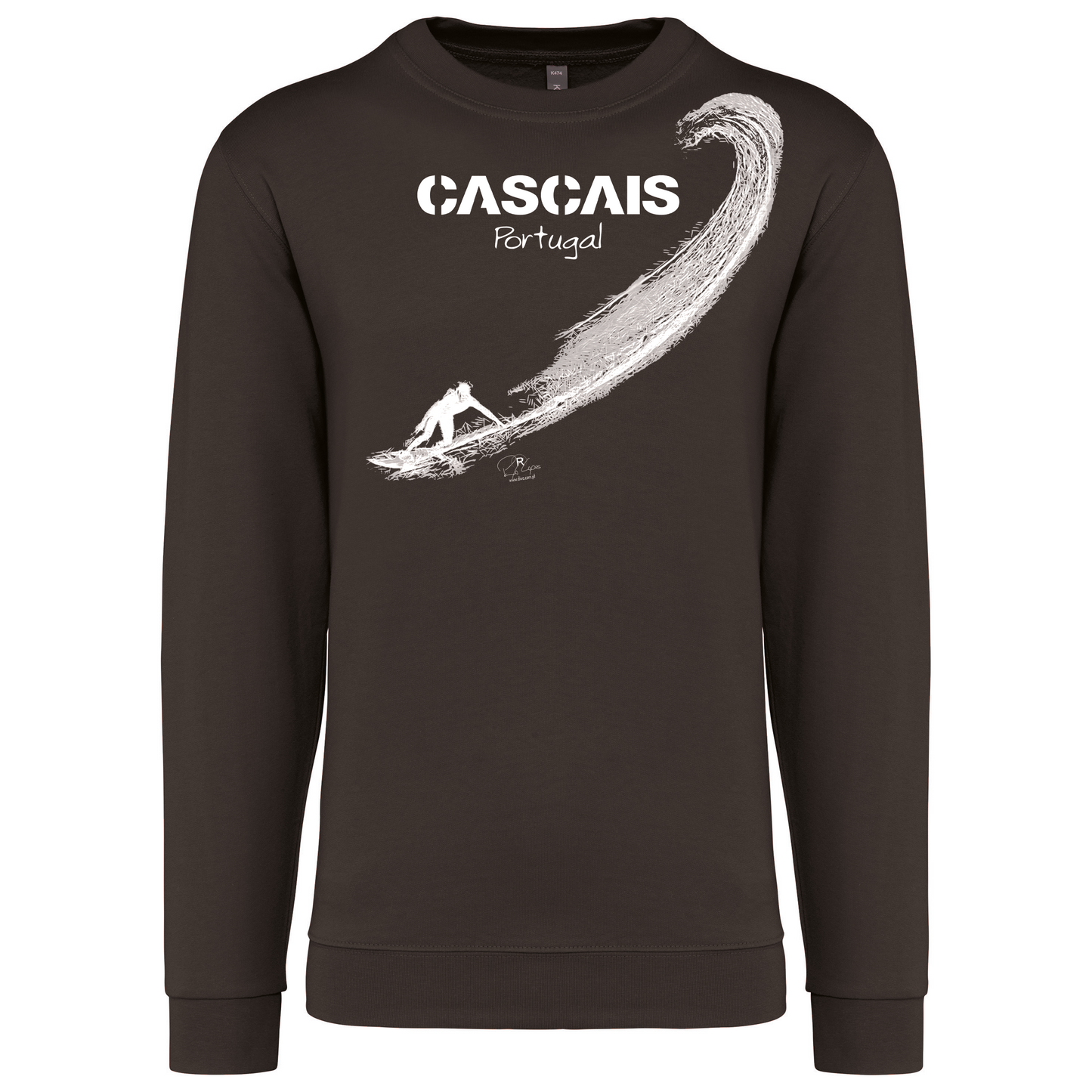 Sweatshirt Kariban sem Capuz Surf Cascais