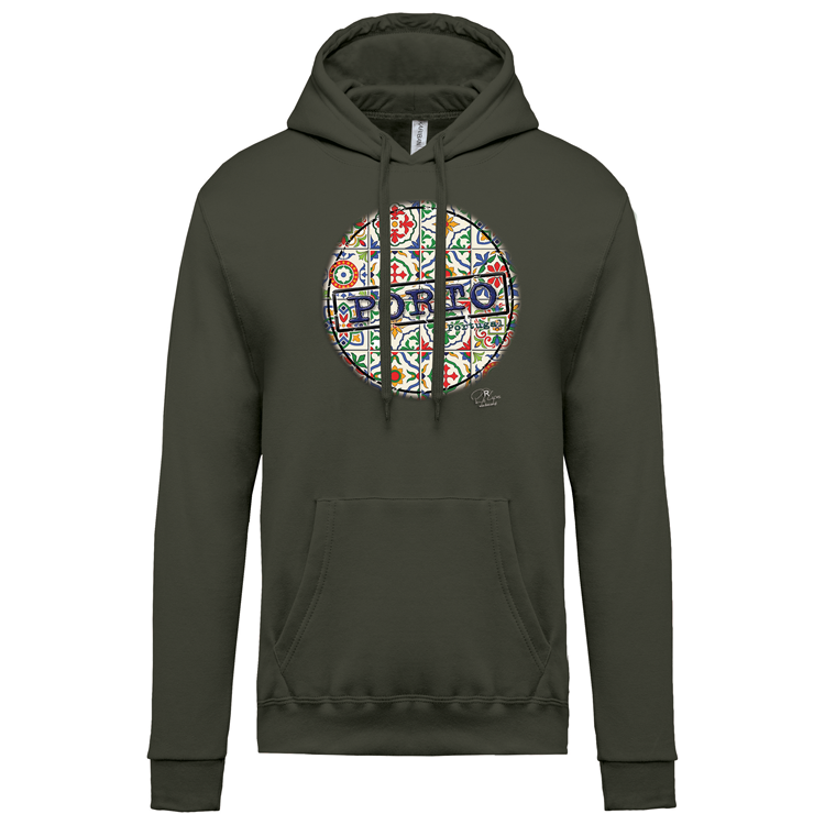 Sweatshirt Kariban com Capuz Pin Porto